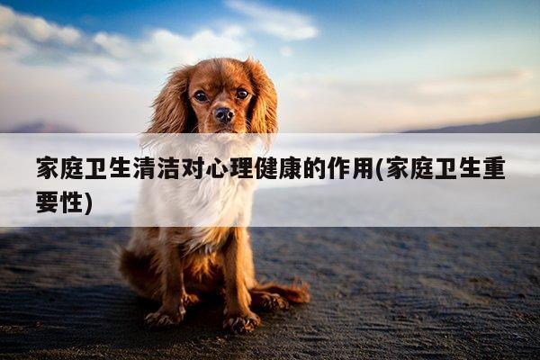 家庭卫生清洁对心理健康的作用(家庭卫生重要性)